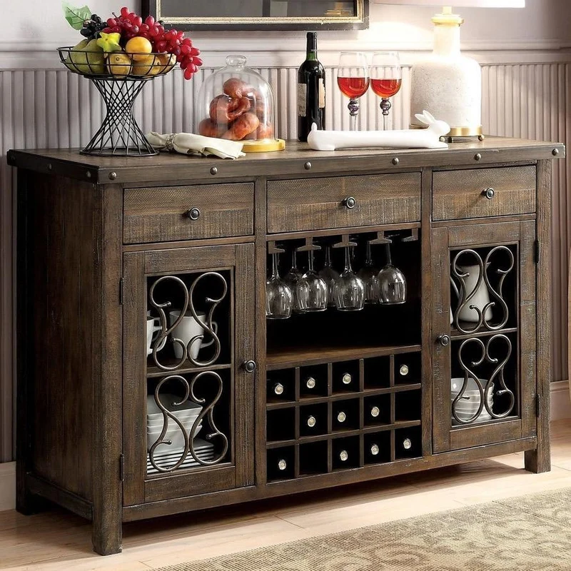 Furniture of America Paulina Server CM3465SV
