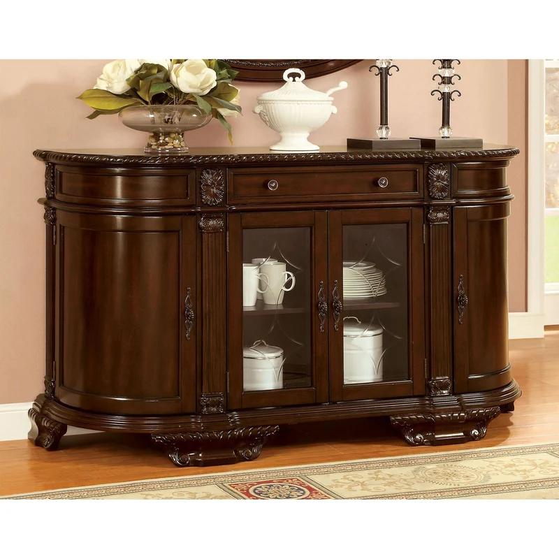 Furniture of America Bellagio Server CM3319SV