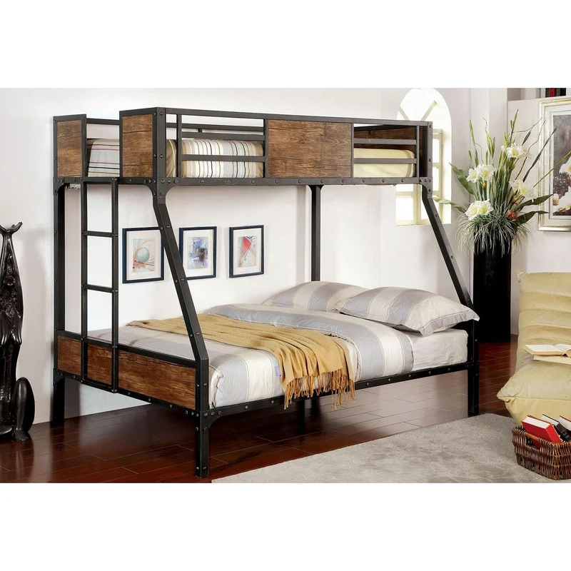 Furniture of America Kids Beds Bunk Bed CM-BK029TF