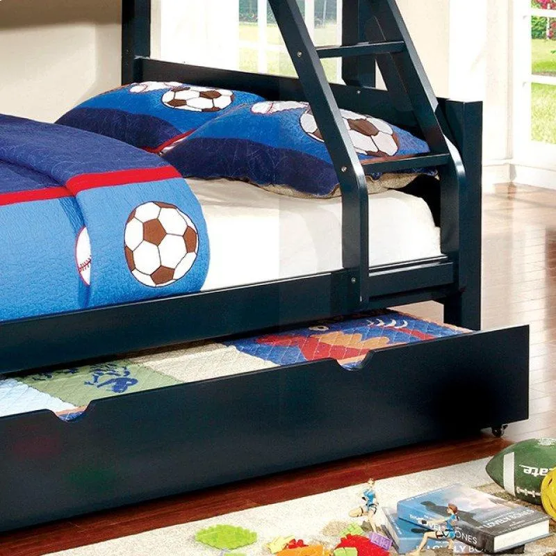 Furniture of America Kids Beds Trundle Bed CM-TR452-BL