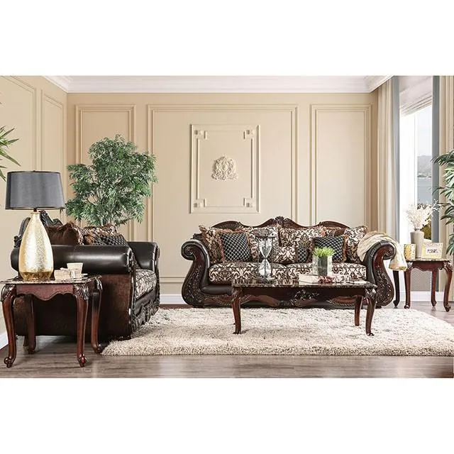 Furniture of America Jamael Stationary Fabric Loveseat SM6405-LV