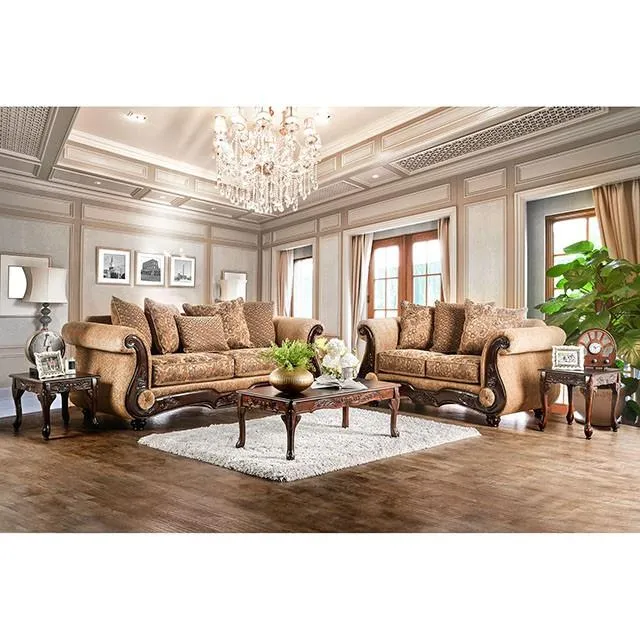 Furniture of America Nicanor Stationary Fabric Loveseat SM6407-LV