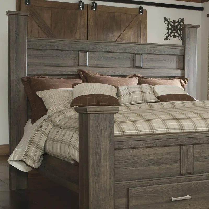 Signature Design by Ashley Juararo B251-68 King/Cal King Poster Headboard