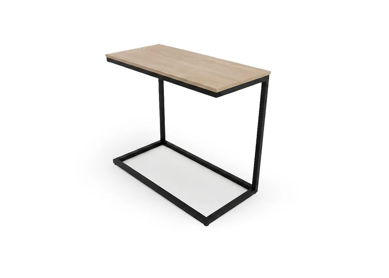 Mesa Auxiliar Lateral en Madera y Metal Nancy
