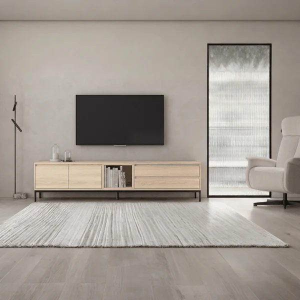 Mueble TV salón 220cm TIVOLI