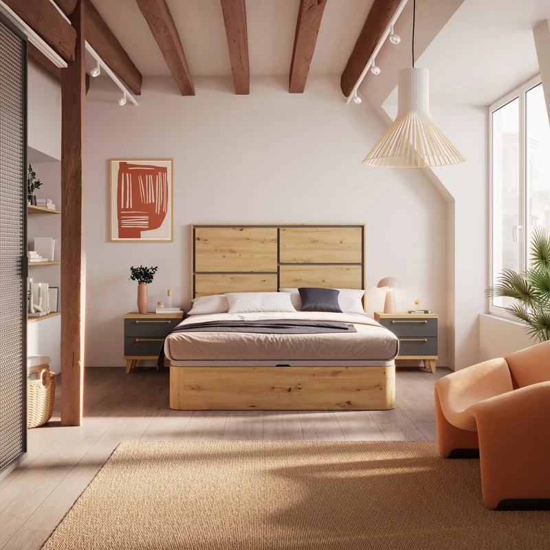 Mueble dormitorio matrimonio GENOVA Ambiente 7
