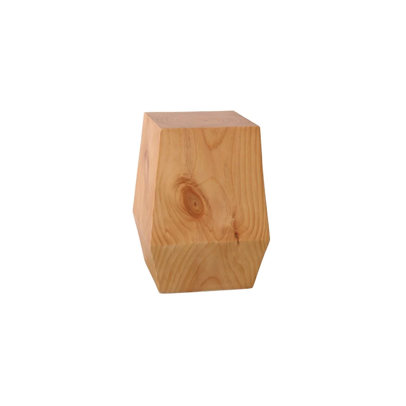 Bijzettafel Soma - Madera de pino - Nogal claro