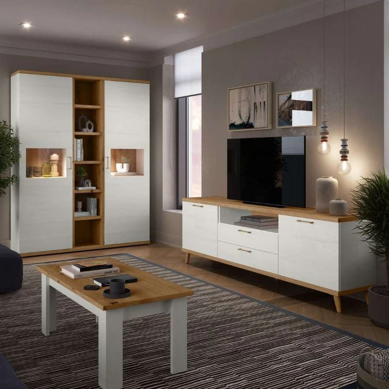 Mueble de salón comedor completo BOLONIA ambiente 12