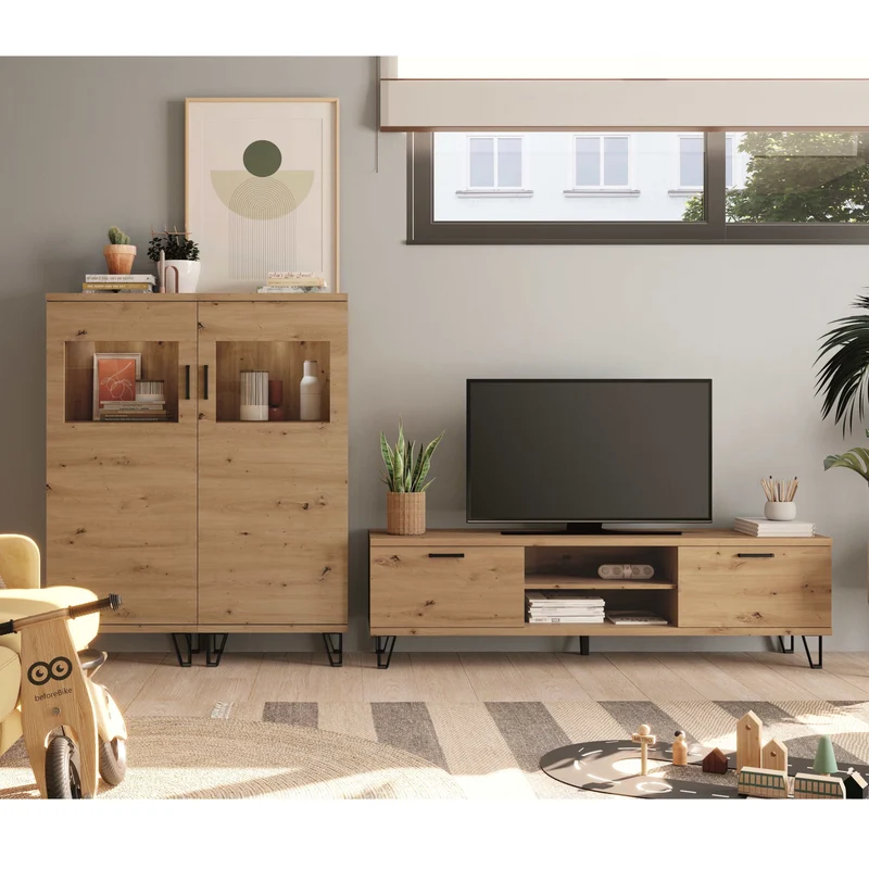 Mueble salón comedor completo BOLONIA ambiente 4