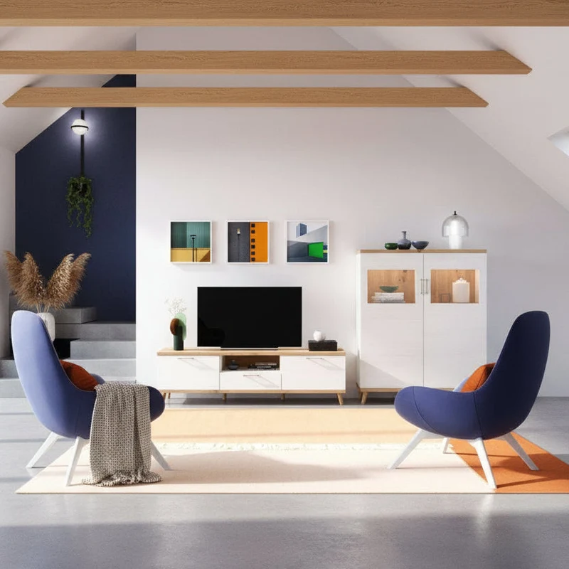 Muebles Salón Comedor BOLONIA ambiente 2