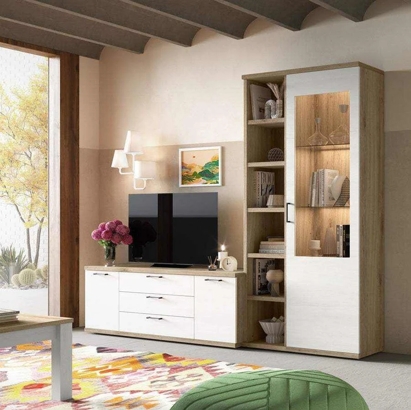 Mueble de salón comedor completo BOLONIA ambiente 10