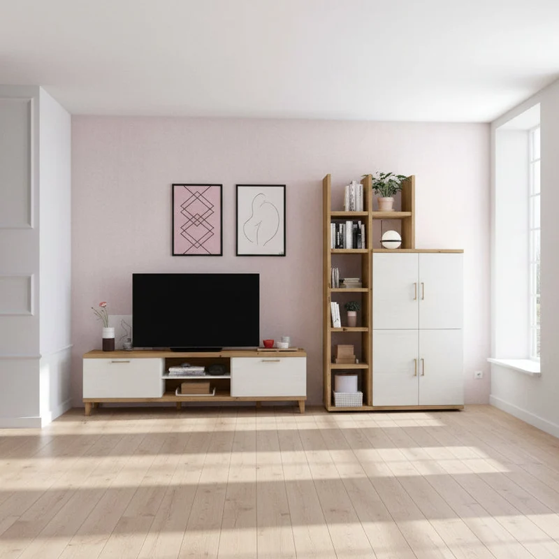 Mueble salón comedor completo BOLONIA ambiente 7