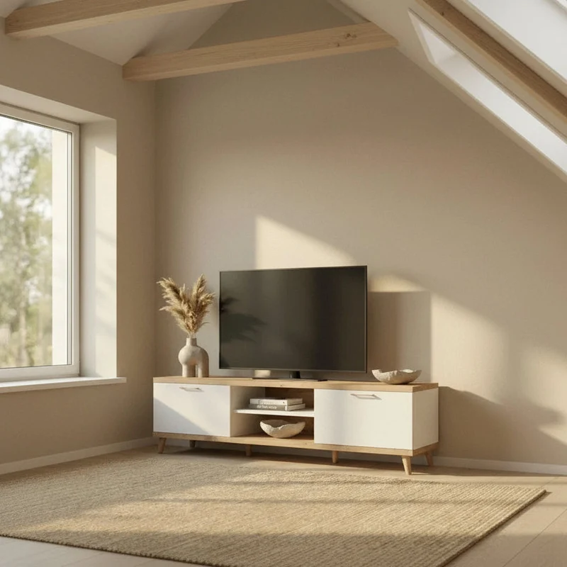 Mueble TV 2H+2P BOLONIA