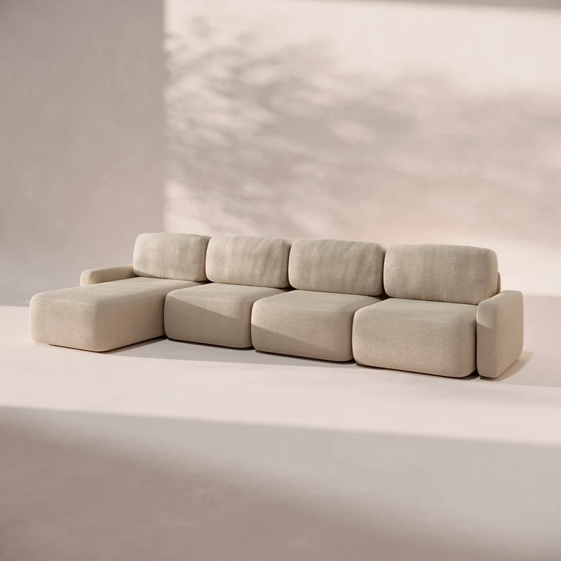Pummba I - Chaise Longue 6 plazas