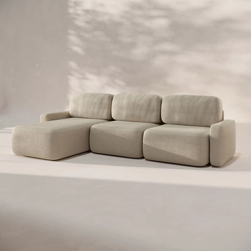 Pummba I - Chaise Longue 4 plazas