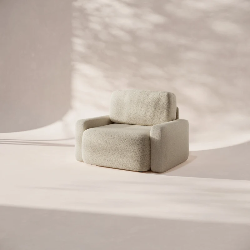 Funda Bouclé Brazo ancho