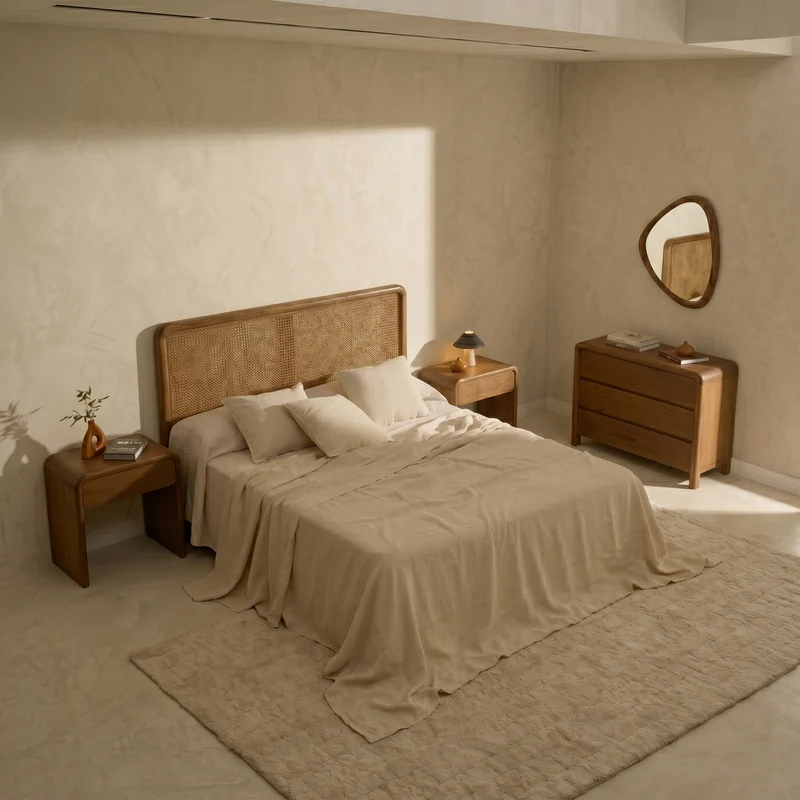 Pack dormitorio Boyd Mocca