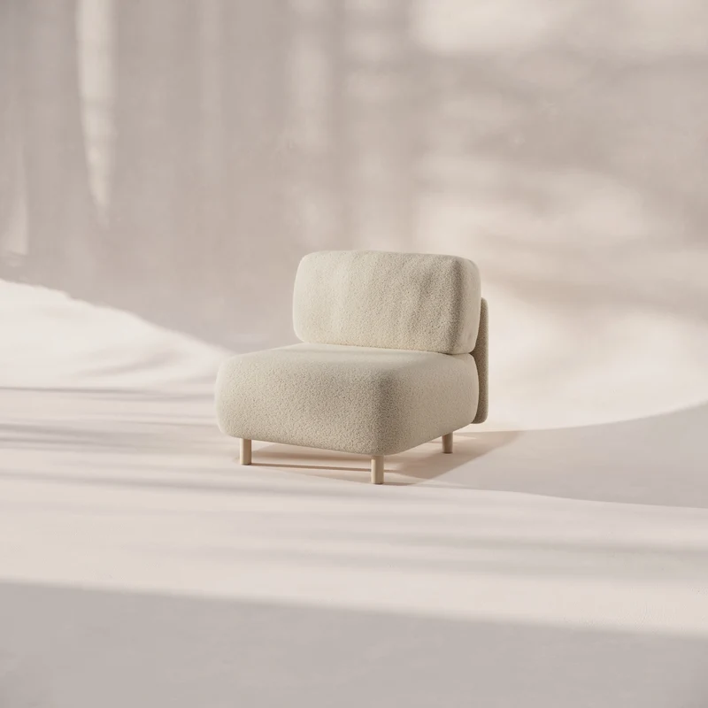 Pummba II - Fundas Bouclé Sillón