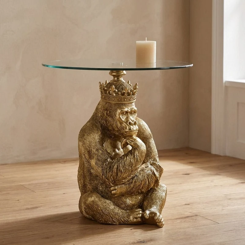 Mesa de Apoio Gorila Dourado