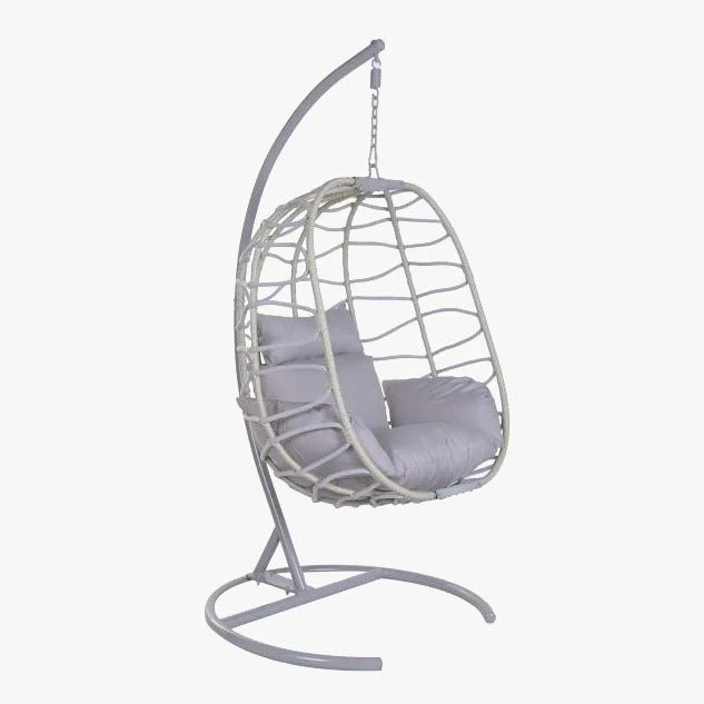 Cadeirão Ball Spring Cinza 93x70x122 COMPORTA