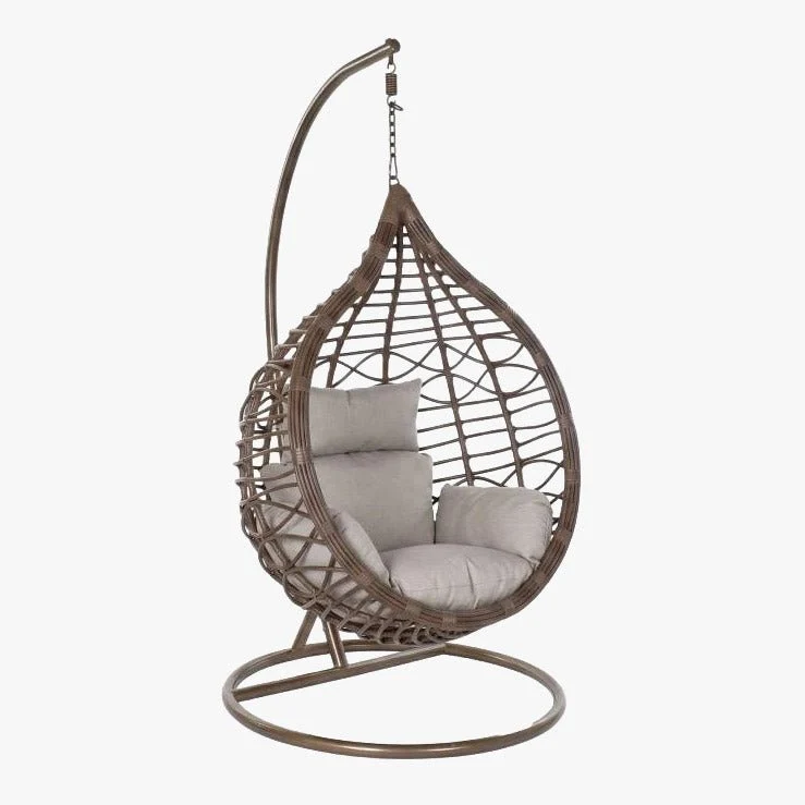Cadeirão Ball Spring Gota Castanho 100x78x120 COMPORTA