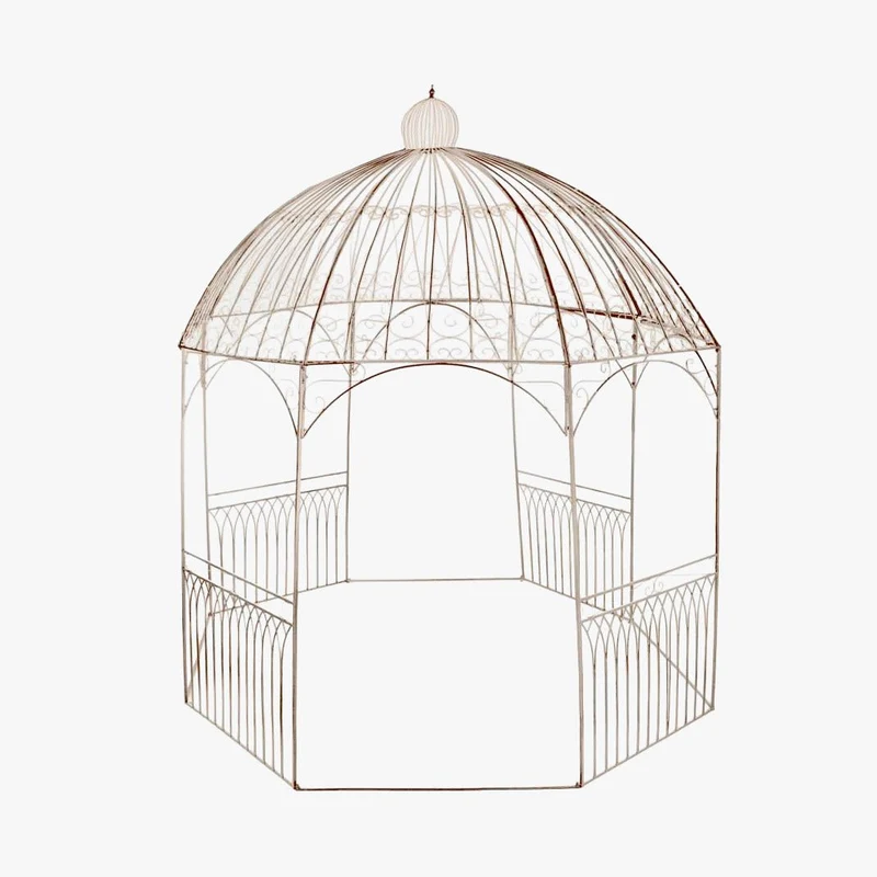 Pérgola Clássica Branca ROMANTIC GARDEN