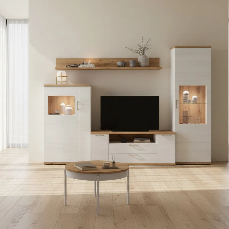 Mueble salón comedor completo BOLONIA ambiente 9