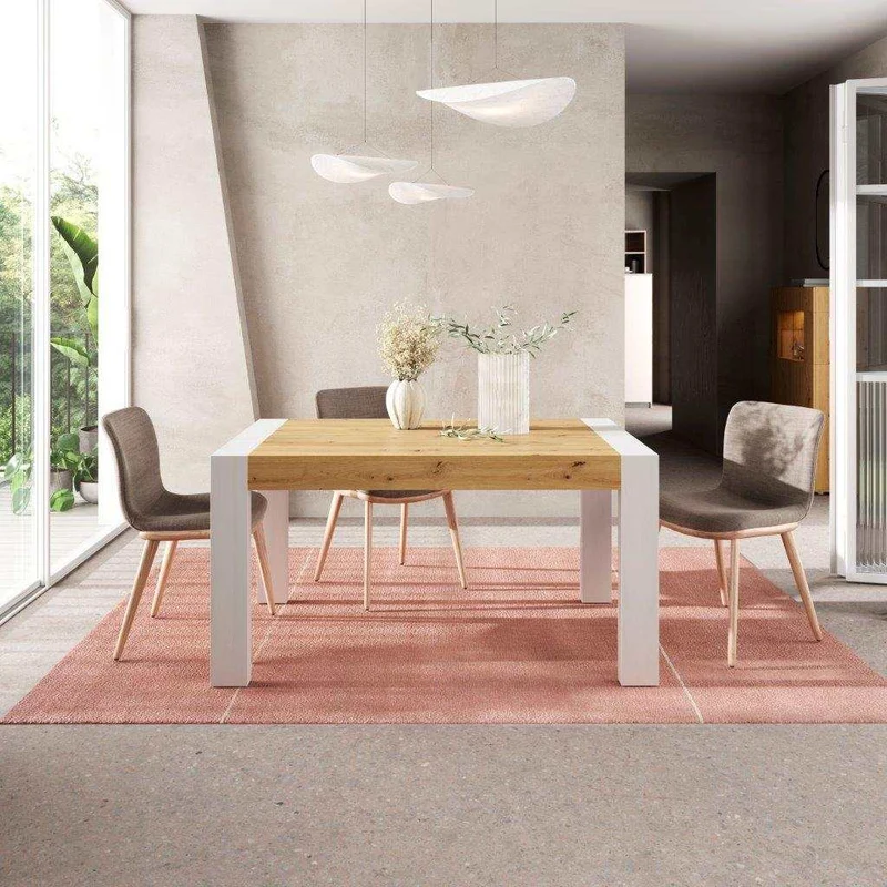 Mesa de Comedor Extensible Deslizante GINEVRA