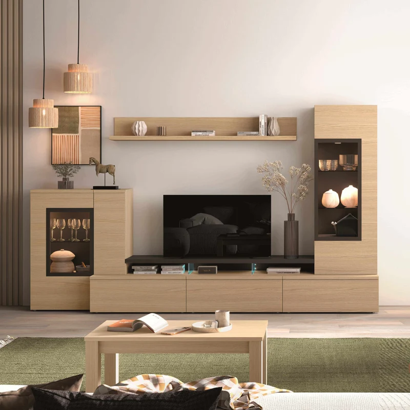 Mueble salón composición CATANIA 2 Ambiente 10