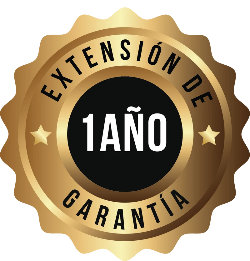 Extensión de 1 año de garantía de sofás.