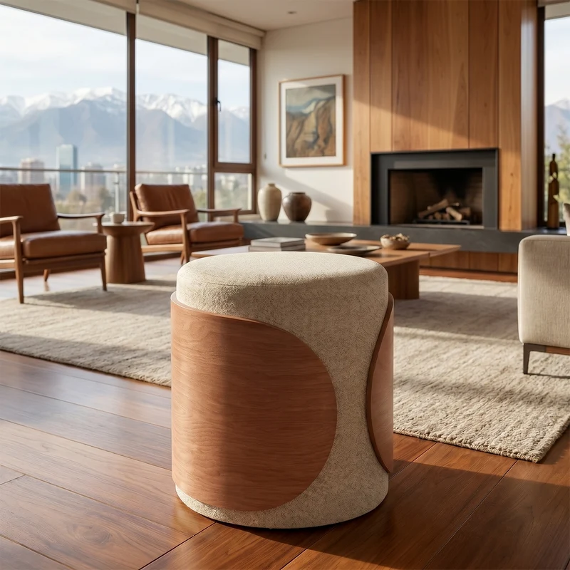 Pouf Rosa