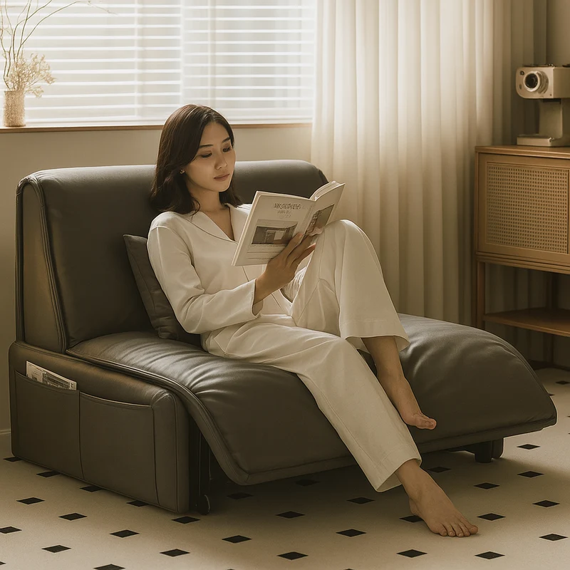 All Day Lounging Electric Adjustable Sofa Bed