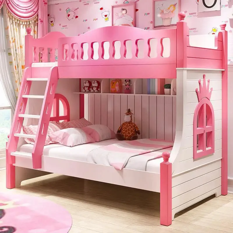 Dream Castle All-in-One Storage Kids Bunk Bed
