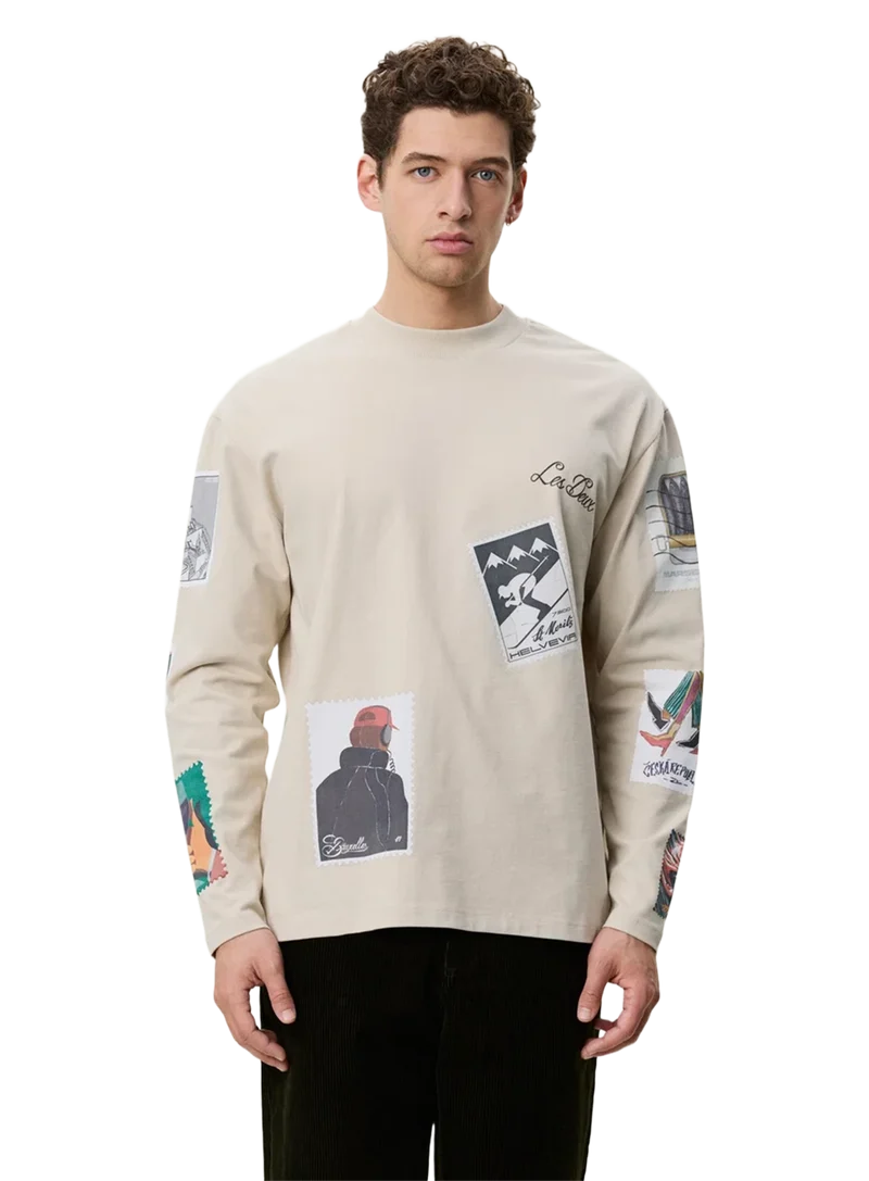 Camiseta Stamp Ls
