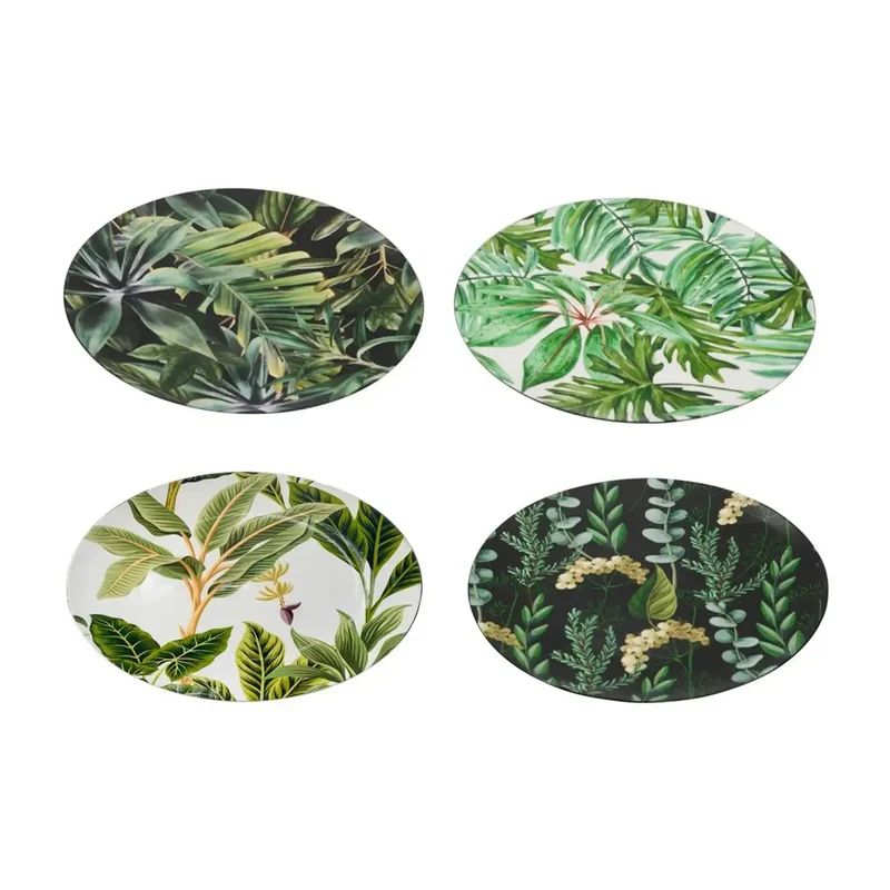 Platos Base Jungla - Set de 4 platos base