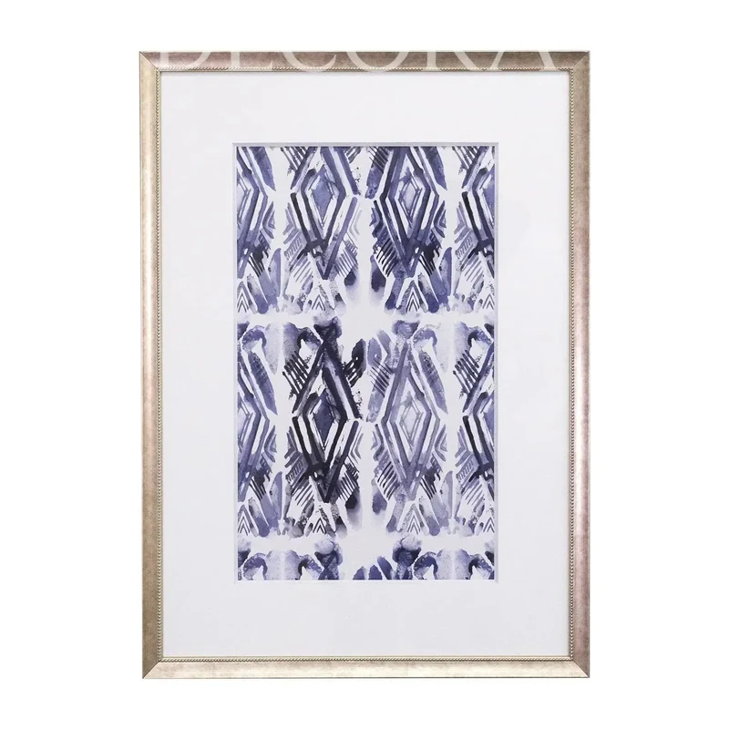 Cuadros Shibori Azul