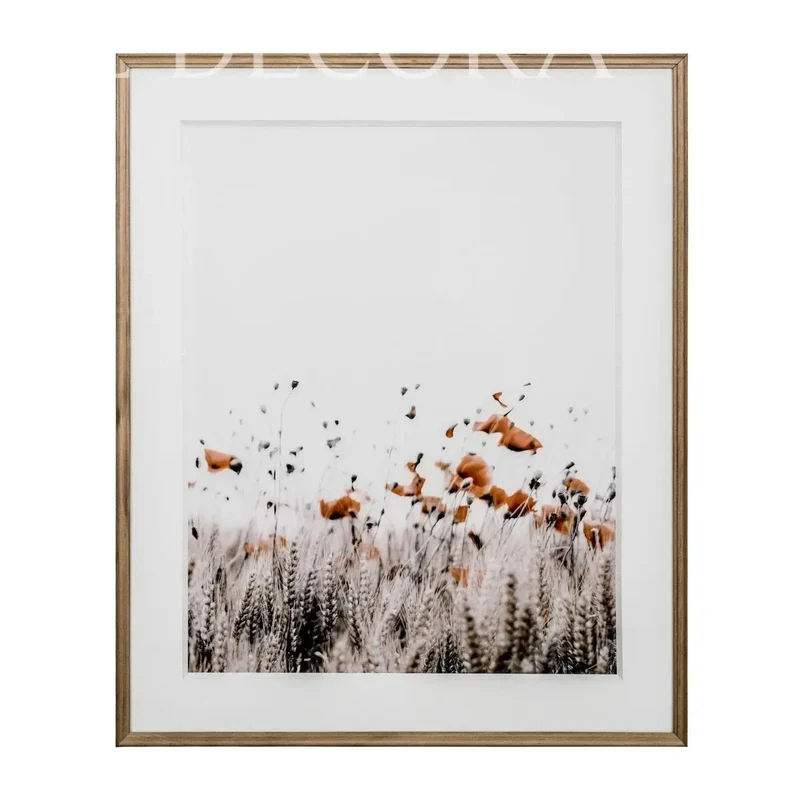 Cuadro Nórdico Flores Pradera