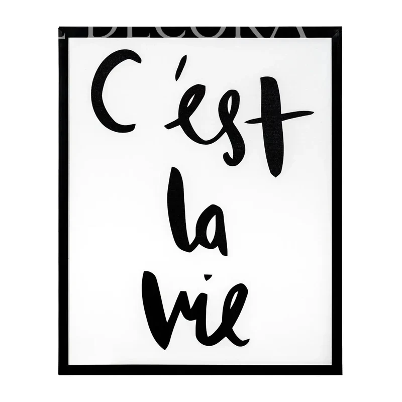 Cuadro Cest la vie