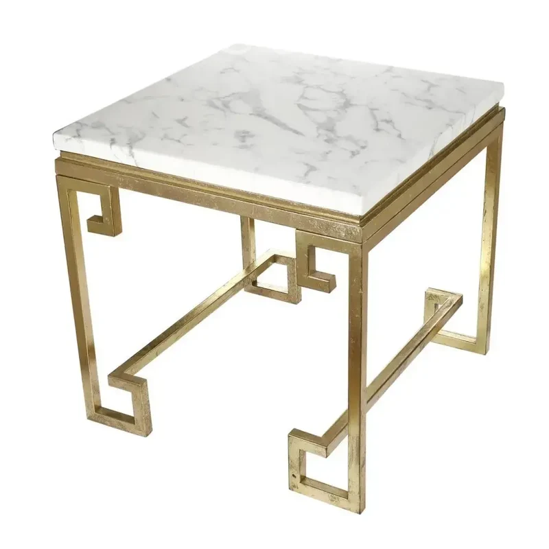 Mesa lateral de mármol