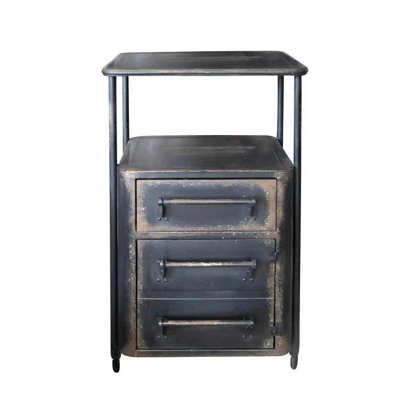 Velador Metal Negro
