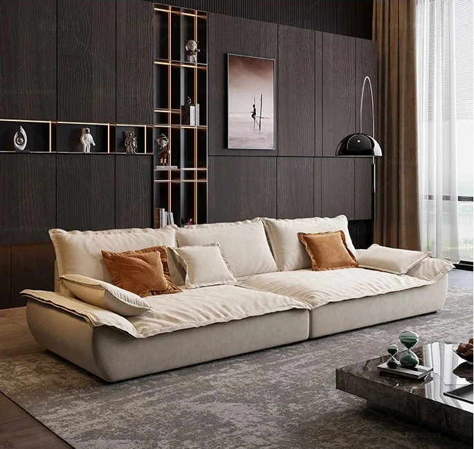 Ultra-Wide Italian Design Adjustable Backrest Sofa