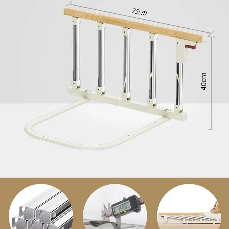 Sleep Guard Elderly Assist Anti-fall Foldable Bed Rail Barrier