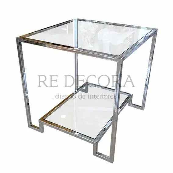 Mesa Lateral Epoque Cromada