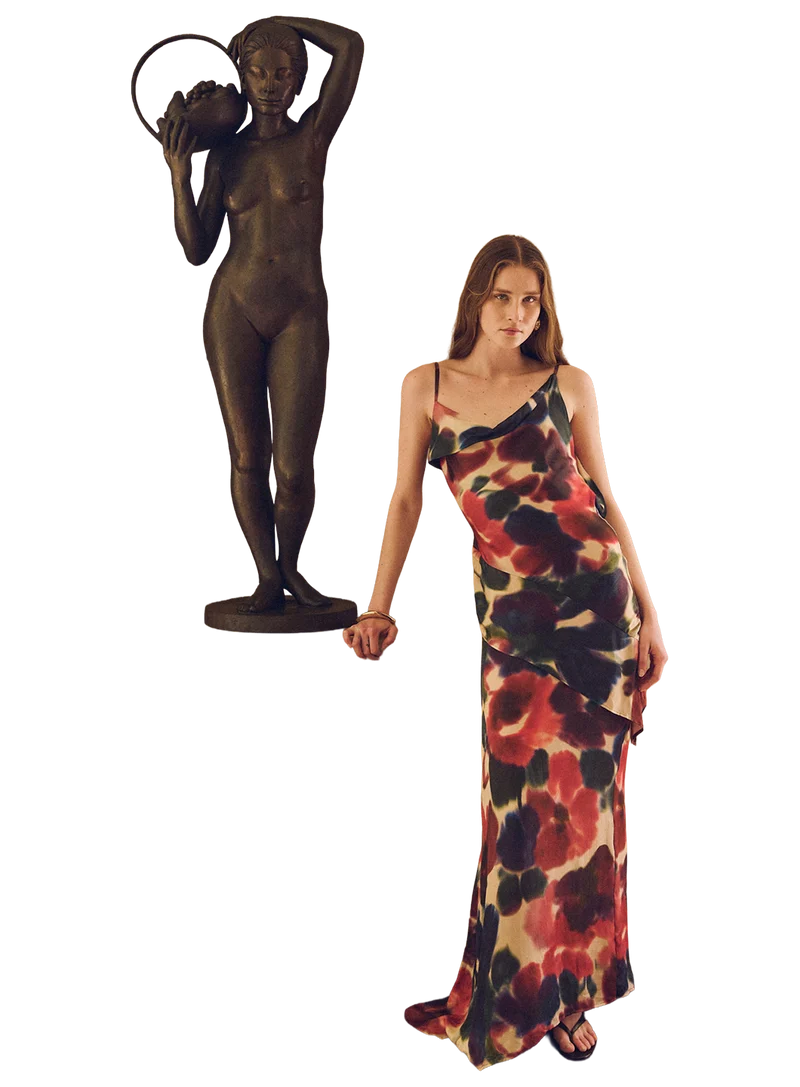 Vestido Muse Petal Mist