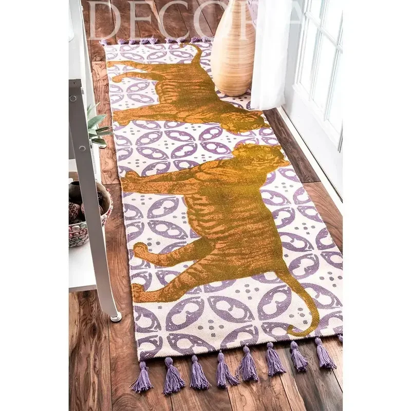 Alfombra Tassel Tigre