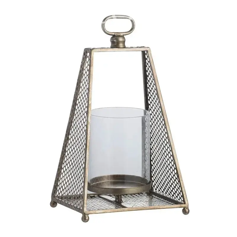 Candelabro de Fierro Dorado