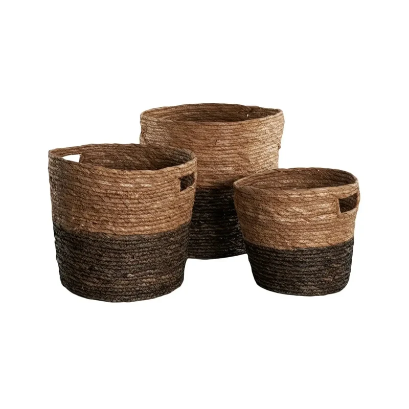 Canastos Seagrass - Set de 3