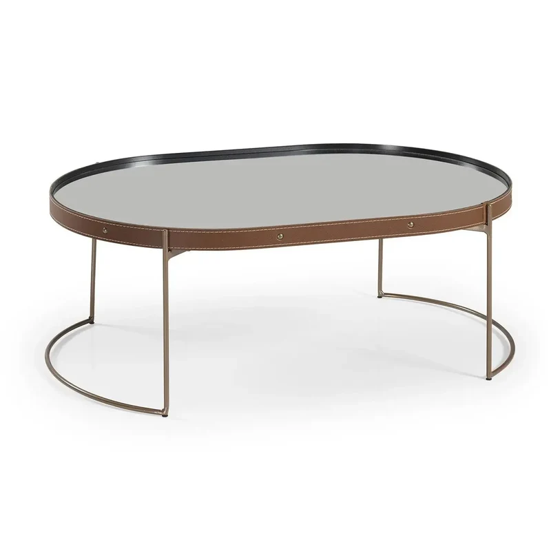 Mesa de Centro Onix Ovalada