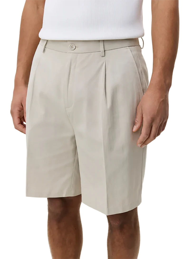 Bermudas Pleated Twill Suit