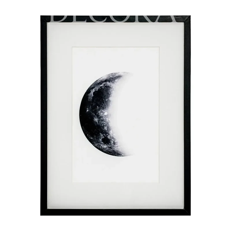 Cuadro Nórdico Luna Menguante